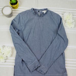 H&M stripped blouse